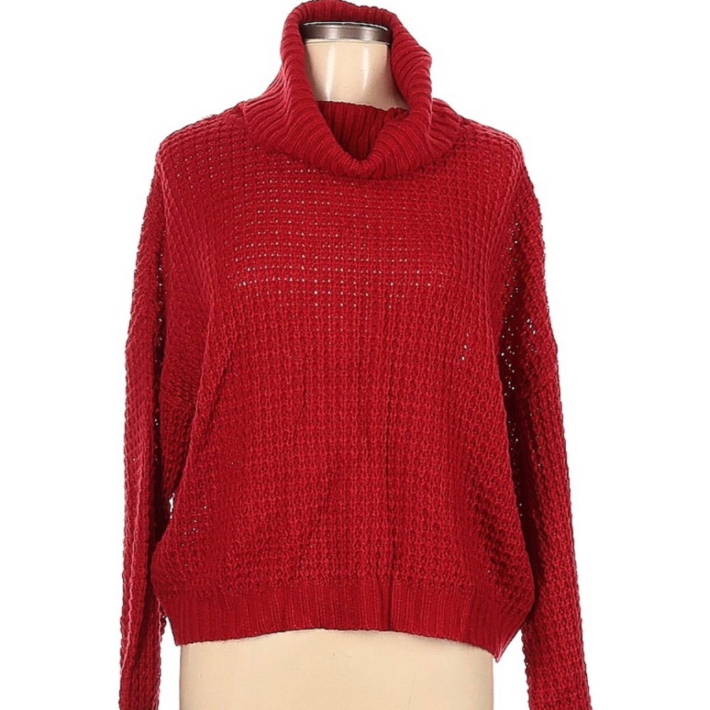 Pink lily sweater
